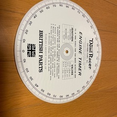 タイミングゲージです。古いドミレーシングゲージ。の画像
