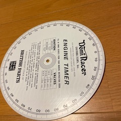 タイミングゲージです。古いドミレーシングゲージ。の画像