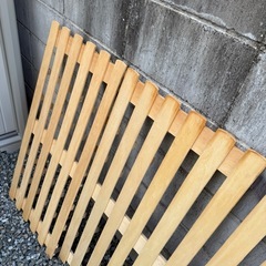 ニトリシングルすのこの画像