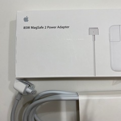 Apple純正　電源ケーブルMagSafe2 power adapterコンセント部分のみの画像