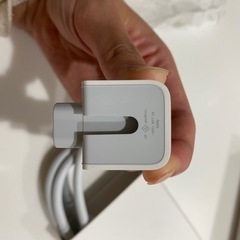 Apple純正　電源ケーブルMagSafe2 power adapterコンセント部分のみの画像