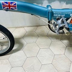 稀少カラー BRUNO 新品チューブ 折りたたみ ブルーノ スイス ミニベロの画像