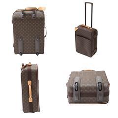 ルイヴィトン M23250 キャリーバッグ ブラウン  LOUIS VUITTON モノグラム ぺガス60の画像