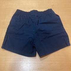 男の子80サイズ・ハーフパンツ(ネイビー) の画像