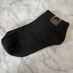 【新品未使用】キッズ靴下 5足セット 男の子 まとめ売り 黒 シンプルの画像