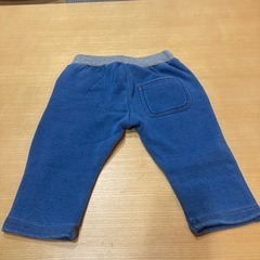 男の子80サイズ・裏起毛パンツの画像