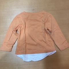 80サイズ・ロンT(オレンジ)の画像