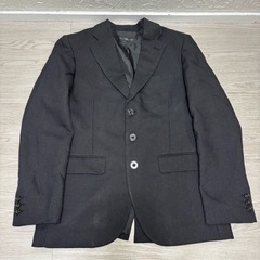 【綺麗】 男の子 フォーマル スーツ160サイズ セットアップ 子供服 ブラックの画像