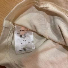 80サイズ・ロンT(袖バイカラー)の画像