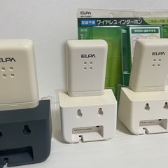 ELPA エルパ  ワイヤレス インターホン の画像