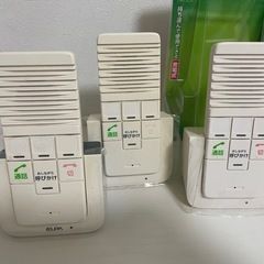ELPA エルパ  ワイヤレス インターホン の画像