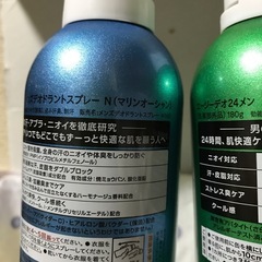 3点セット　メンズデオドラントスプレー　シェービングフォームの画像