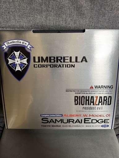 自信の美品！東京マルイ サムライエッジ アルバート.W.モデル01 完全限定品