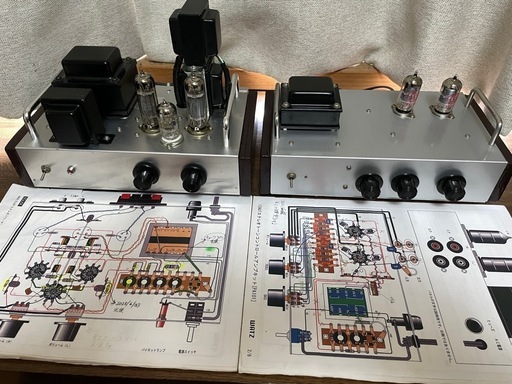 WATZ A307a(パワーアンプ) ＋PA101(トーンコントロール) キット組み立て済みを出品し WATZ A307a(パワーアンプ) ＋PA101(トーンコントロール) キット