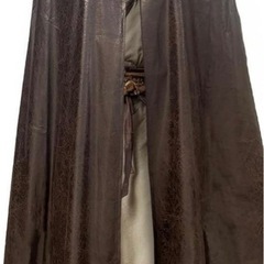 ［美品］本格派コスプレ　
中世 ヴァイキング 騎士 マント 人工毛皮 PUレザー 防風の画像