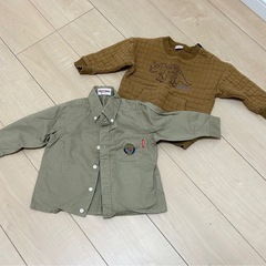 秋冬子供服　80cmの画像