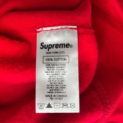 Supreme Sロゴ パーカー の画像