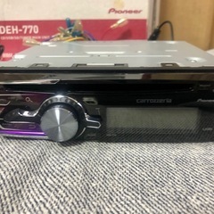 Pioneer carrozzeria パイオニアDEH-770 リモコン付きの画像