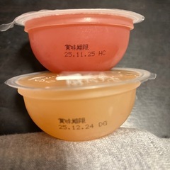 ゼリー2個の画像