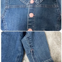 80cm デニムジャケット&スカートの画像
