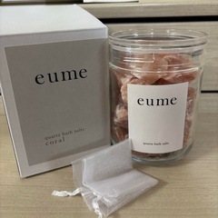 eume クォーツバスソルトコーラル 420gの画像