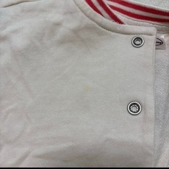 H＆M スタジャン風パーカー アウター ミッキーマウス 6monthの画像