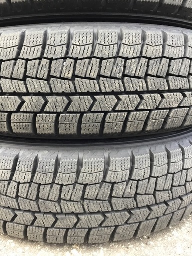 バリ溝 155/65R14 ダンロップ スタッドレスタイヤ 4本セット