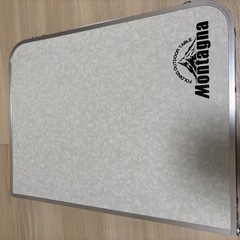 美品　折りたたみアルミローテーブル　アウトドアの画像