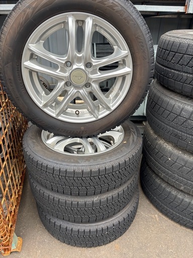 ブリヂストンタイヤホイールセット155/65R14