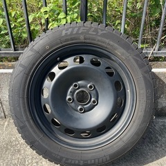 ホイール　16インチ6.5J+50 pcd112 5穴　スタッドレス 205/55R16の画像