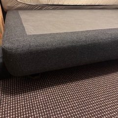 シングルベッドフレーム　無料
　の画像