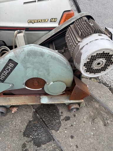 日立工機 405mm高速切断機 CC16SB 200V 50/60Hz 切断機 高速カッター 切断機 中古