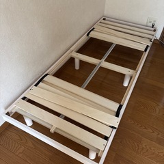 すのこ　ベッドフレームの画像