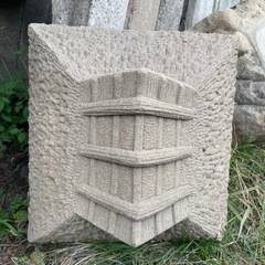 石灯籠　御影石 の画像