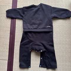 GUベビー服上下　80サイズ　ブラックの画像