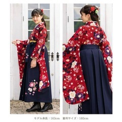 袴　小学生　卒業　160の画像