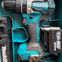 マキタ　充電式ドライバー　14.4V バッテリー付きの画像