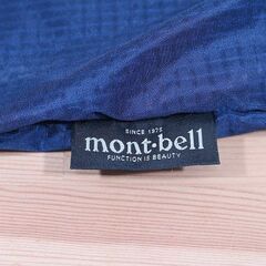ZEROPOINT mont-bell バッグ ギアコンテナ L ネイビー 品番#1223441の画像