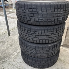 スタッドレスタイヤ＆アルミホイール　215/60r16　の画像