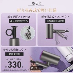 マイナスイオンドライヤーの画像