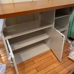 バタフライ式収納/キッチン収納の画像