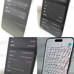 整備済！　iPhone15　Pro Max　A3105　256GB　本体　ナチュラルチタニウム 　SIMフリー　箱　257029015の画像