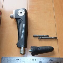 Anex アネックス AKL-600 L型アダプター 強靭タイプ アングルドライバー 6.35mm 六角軸 L字 直角 の画像