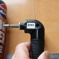 Anex アネックス AKL-600 L型アダプター 強靭タイプ アングルドライバー 6.35mm 六角軸 L字 直角 の画像