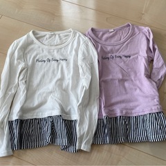 【子供服】7部丈ズボン、ロンTの画像