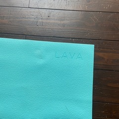 新品未使用　ホットヨガ　LAVA ヨガマットの画像