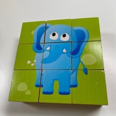 Hape（ハペ）どうぶつ絵合わせキューブ E1619 の画像