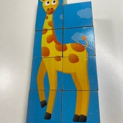 Hape（ハペ）どうぶつ絵合わせキューブ E1619 の画像