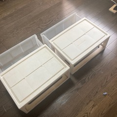 衣装ケース　2個セットの画像