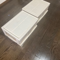 衣装ケース　2個セットの画像
